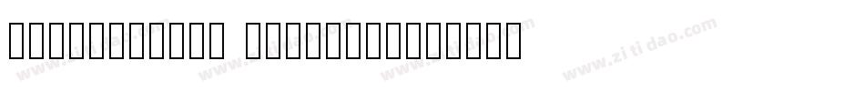 Plantagenet Cherokee字体转换